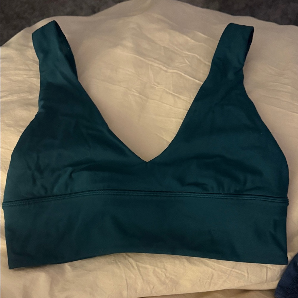 lululemon athletica Deep Teal Sports Bra